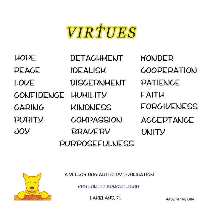 Virtues Back Cover